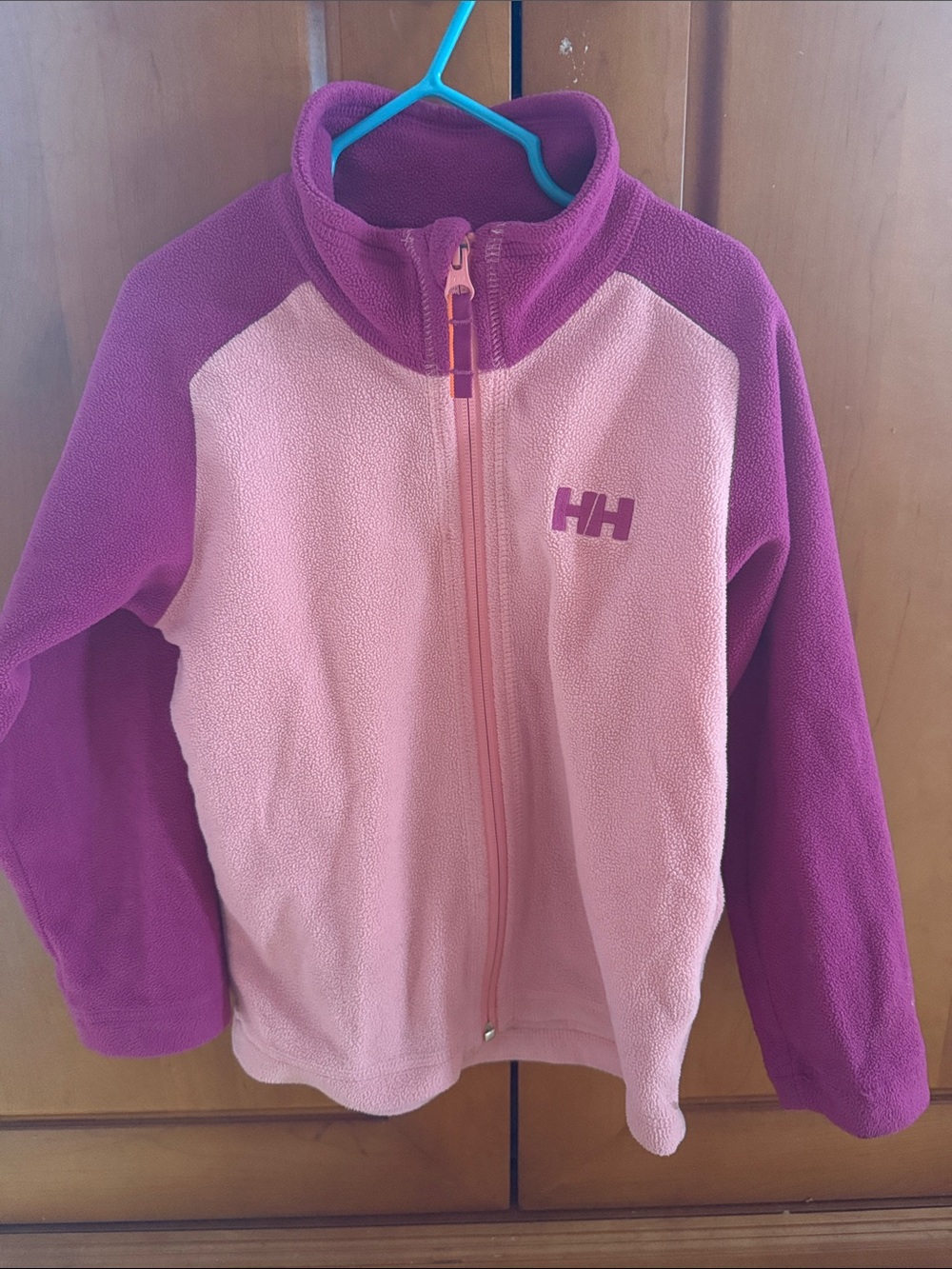 Helly Hansen Pink & Magenta Kids Fleece Zip-Up